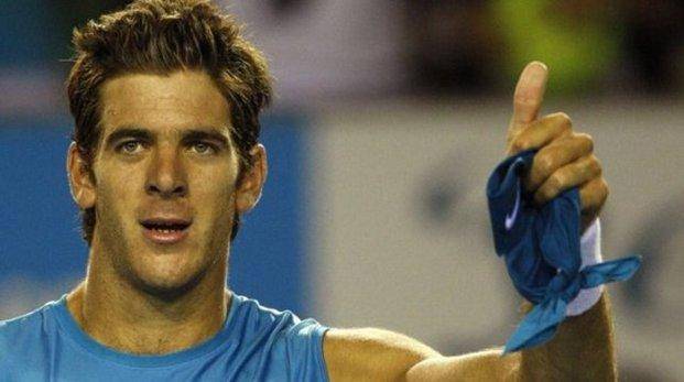 Del Potro sigue ganando y está en semis