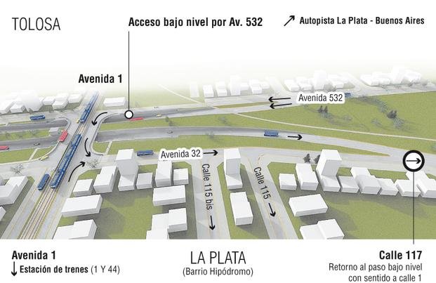 De la autopista La Plata - Bs. As. a la Ciudad