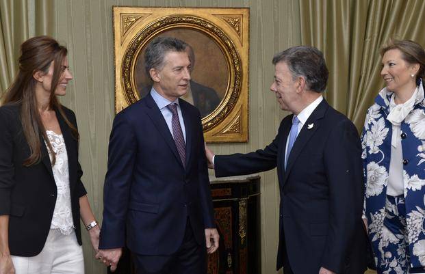 Macri y Santos buscan integrar el Mercosur y la Alianza del Pacífico