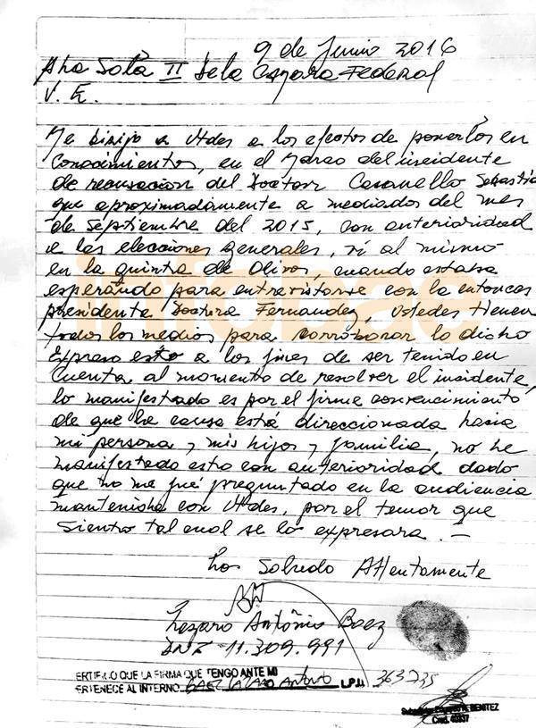Báez vió al juez en Olivos: citarían a la ex presidenta