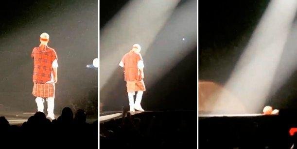 La dura caída de Justin Bieber