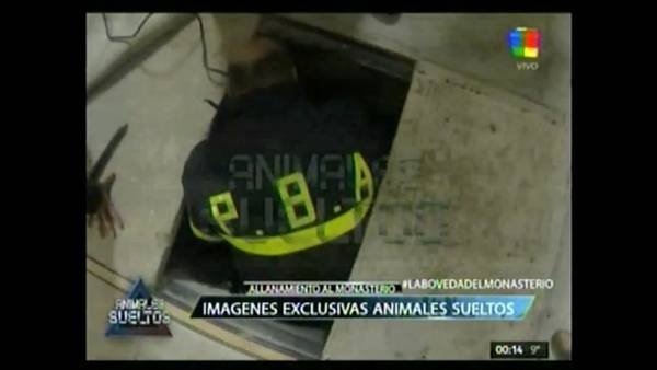 Encontraron tres bóvedas en el convento donde López intentó esconder el dinero