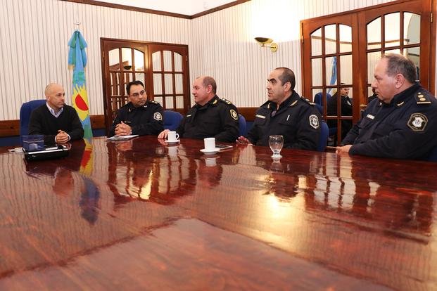 Ducoté se reunió con Jefes de la Policía Local por el caso Novelli