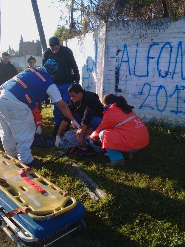 Un hombre al hospital por brutal golpiza en Tolosa