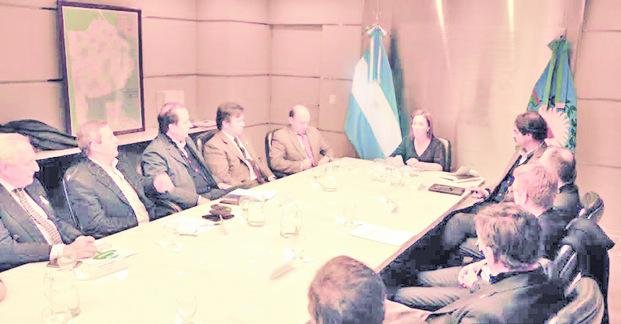 Reunión entre Vidal y la Mesa Agroecuaria