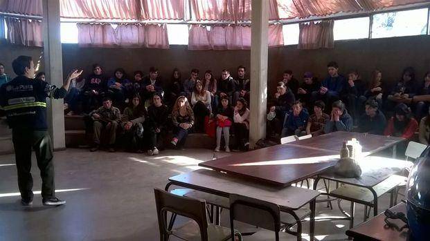 Educación vial en el Colegio Esquiú