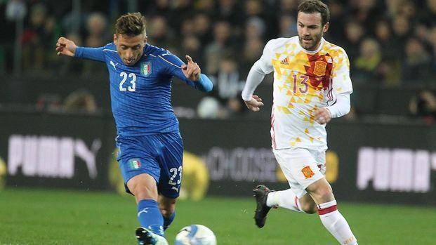 Italia y España animan el lunes con un partidazo