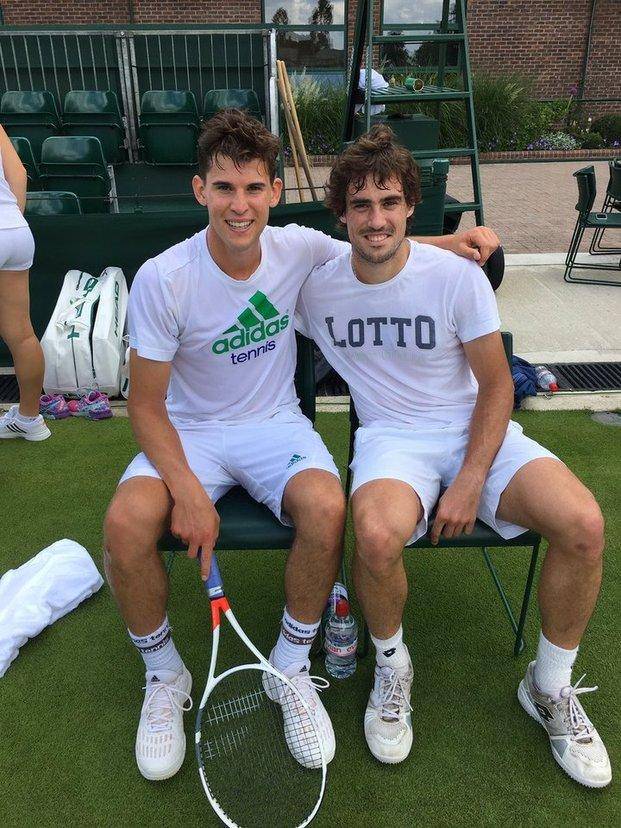 Pella, por el golpe ante Federer