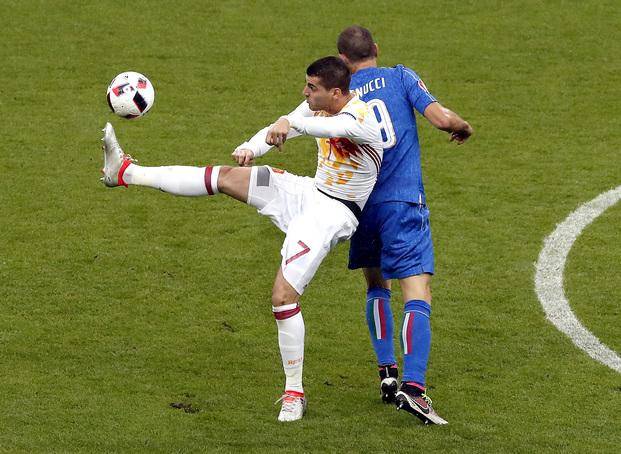 Italia eliminó a España de la Eurocopa
