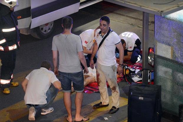 Video: Las explosiones en el aeropuerto, captadas por las cámaras