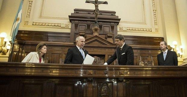 Rosatti juró y ya es integrante de la Corte Suprema de Justicia