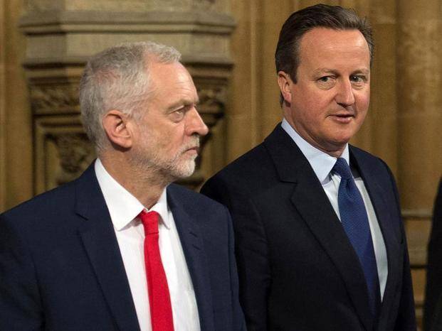 Cameron al líder laborista: “Por Dios hombre, váyase”