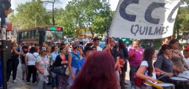 Protesta de la Corriente Clasista y Combativa