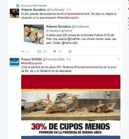 Comedores, CFK y respuesta del Gobierno