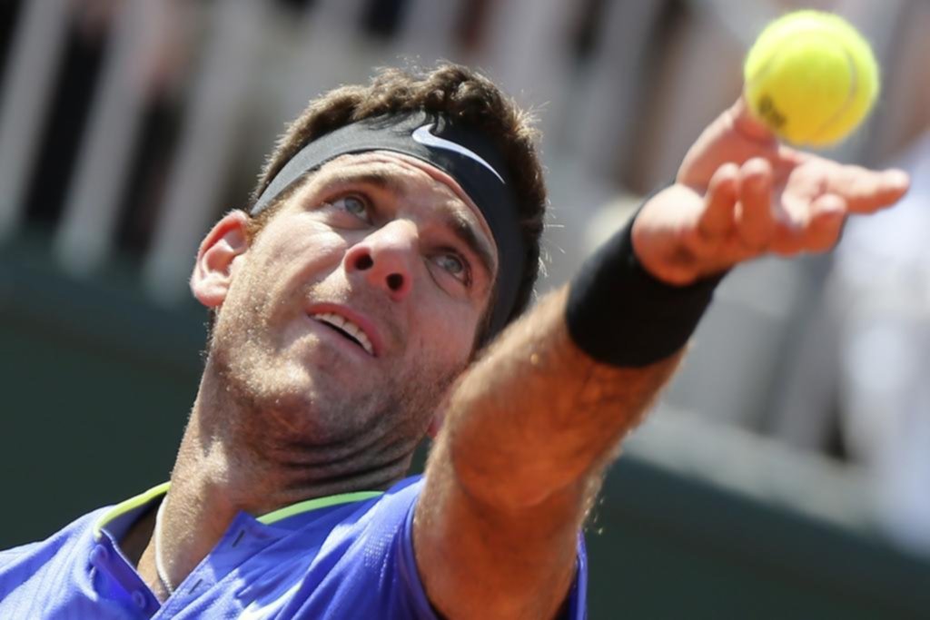 Del Potro ganó por abandono y ahora lo espera Andy Murray