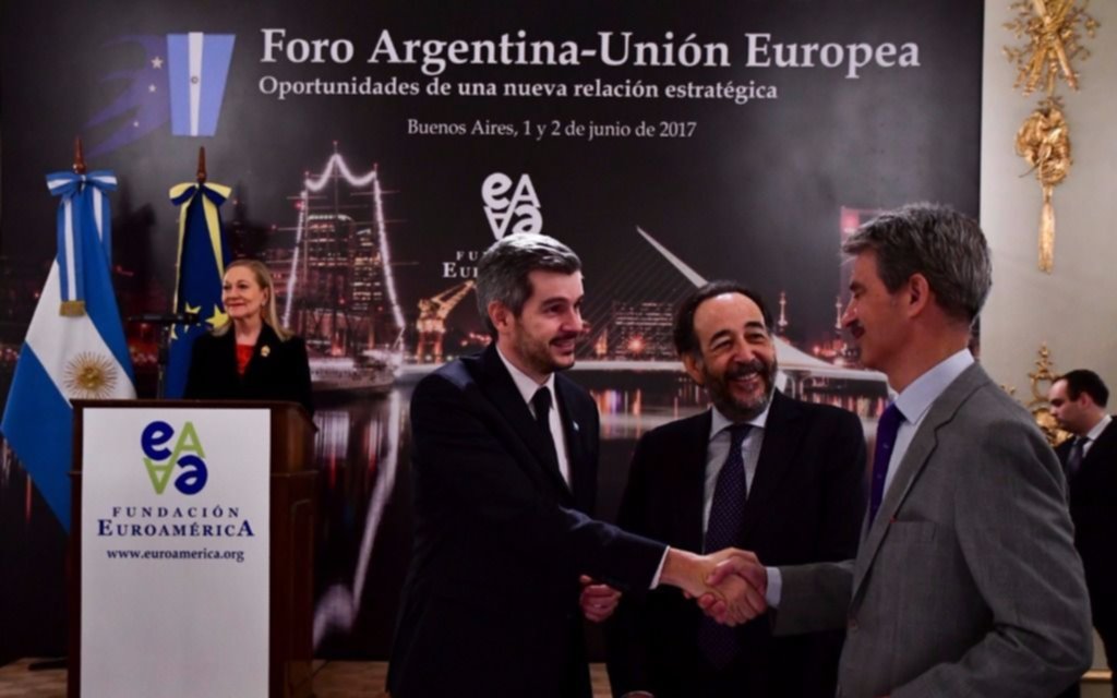 Peña señaló que el acuerdo entre el  Mercosur y la Unión Europea "es vital"