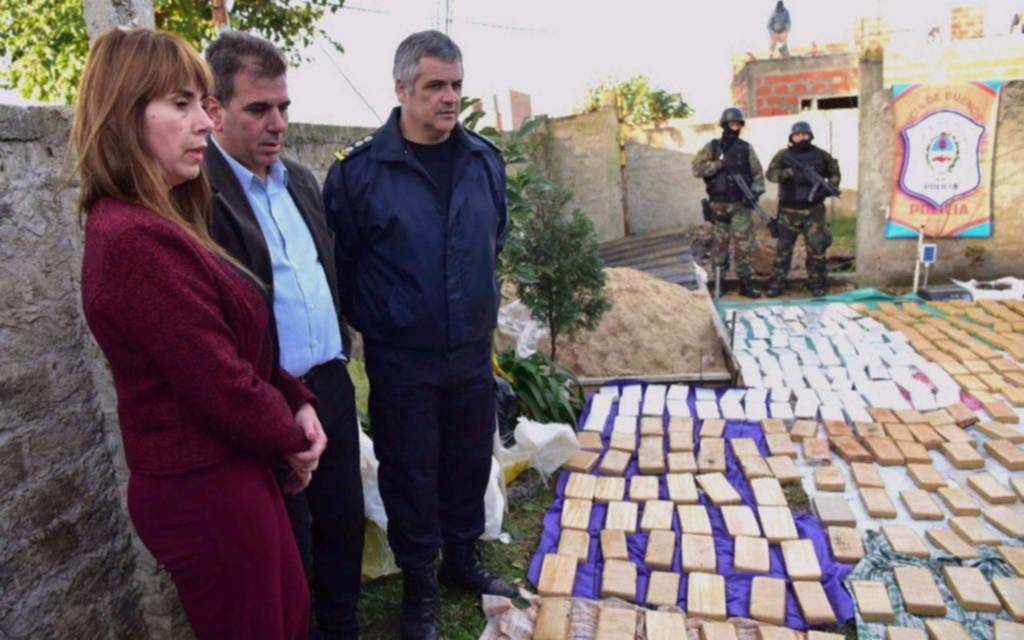 Golpe al narcotráfico: secuestran una tonelada de marihuana en Quilmes