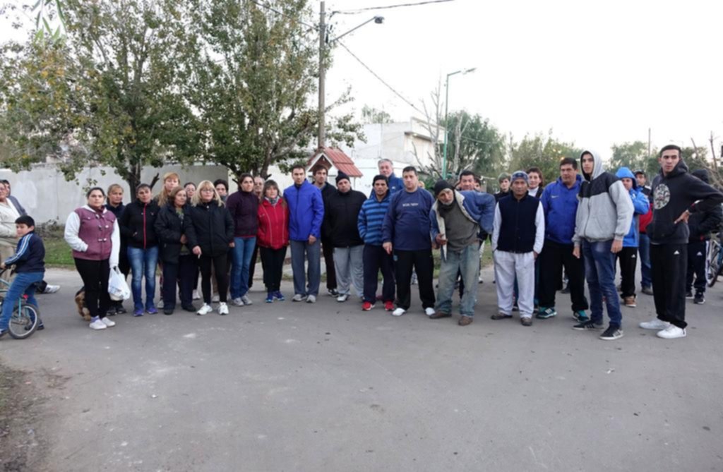 En un barrio de Romero, el miedo se apoderó de todos