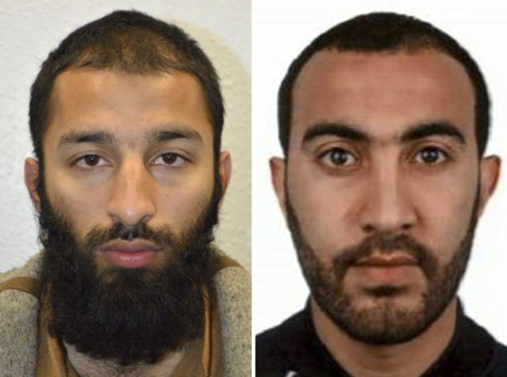 Identifican a dos de los atacantes de Londres y buscan a posibles cómplices