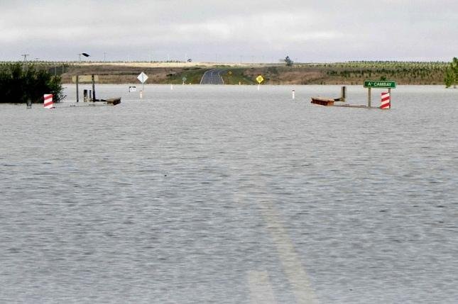 Más de 2.500 evacuados por la crecida del río Uruguay
