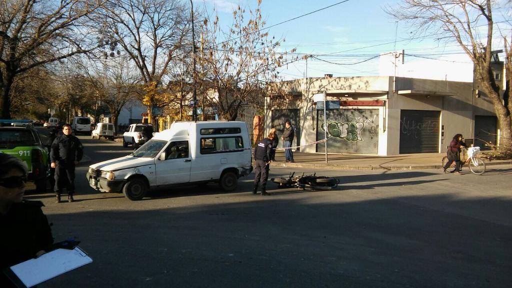 Murió un motociclista en un accidente de tránsito en Melchor Romero