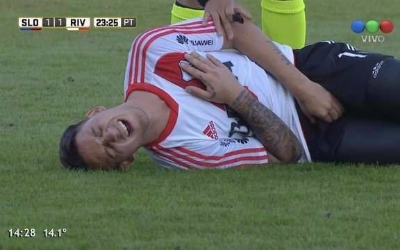 La lesión de Driussi, otro problema para River