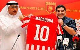 Maradona DT: dirigirá un equipo de la Segunda de Emiratos Árabes
