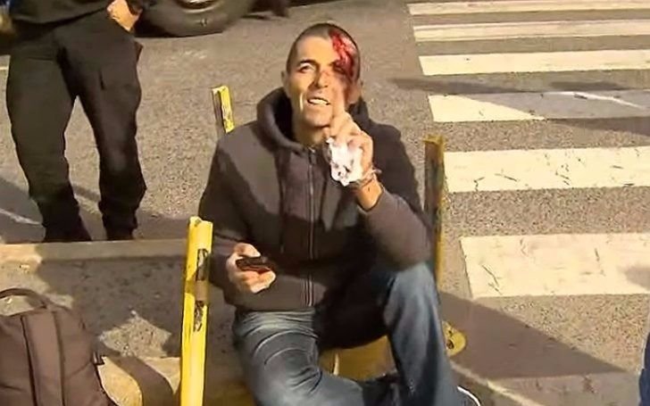 Atropellaron al fiscal Delgado