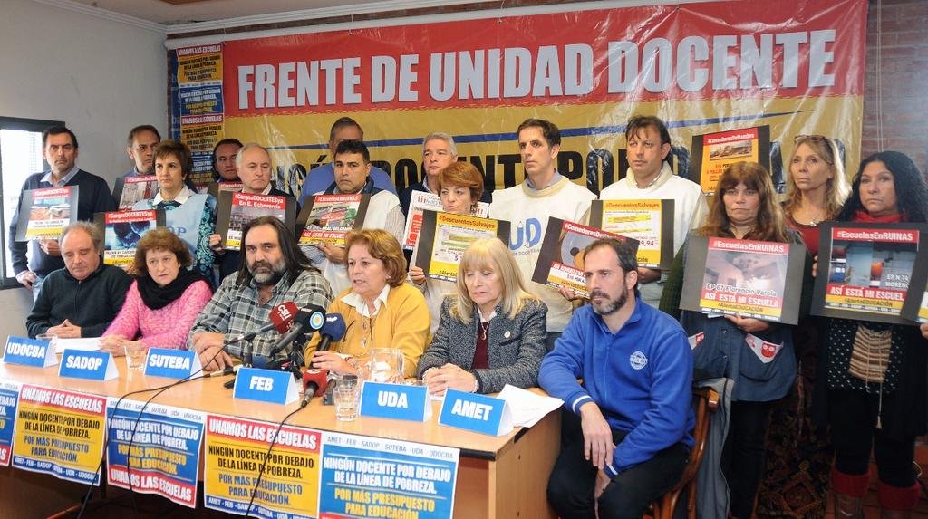 Con descuentos “hay paro”: los gremios docentes condicionan paritaria del lunes