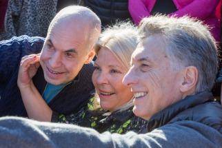 Macri, Carrió y Larreta ya caminan juntos