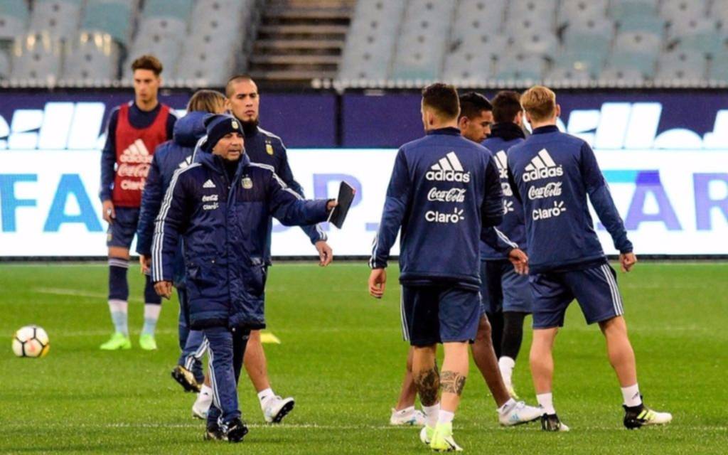 La insólita formación que piensa poner Sampaoli contra Singapur