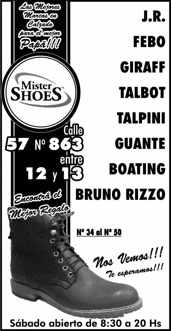 El mejor calzado para papá encontralo en Mister Shoes