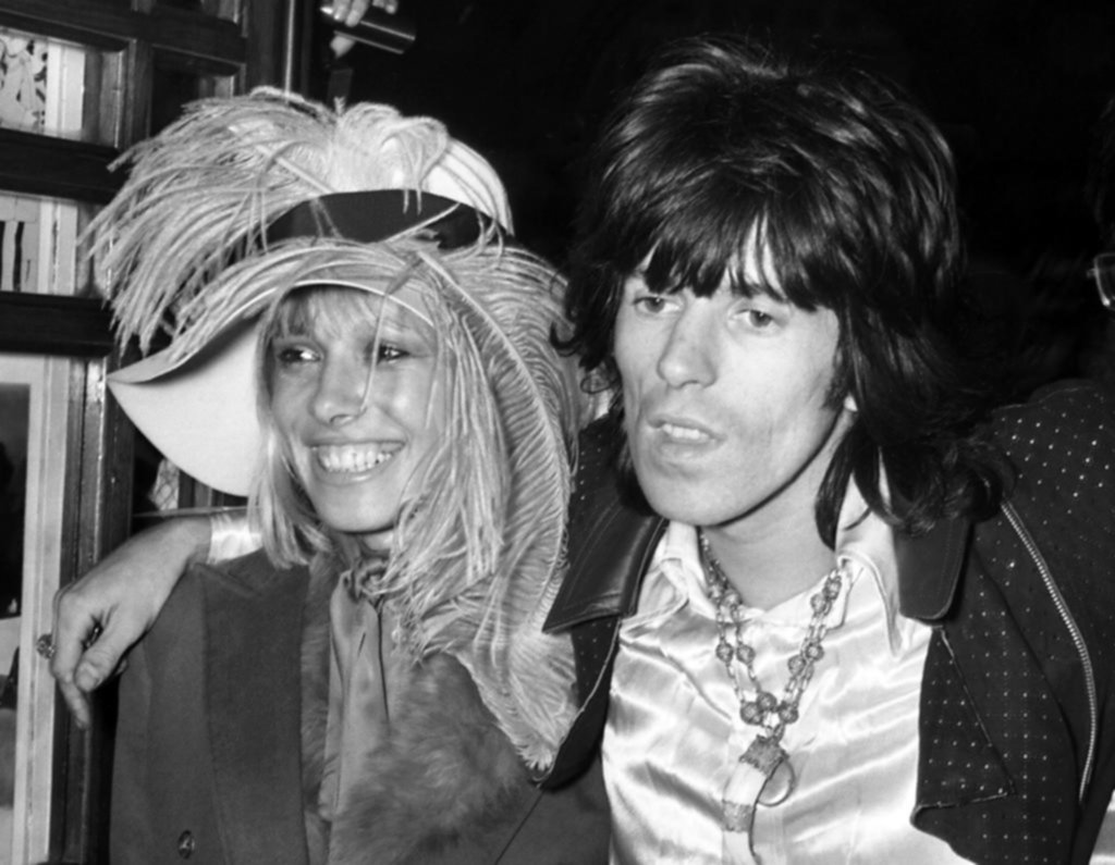 A los 73 años murió Anita Pallenberg, musa de los Stones y ex de Richards y Brian Jones