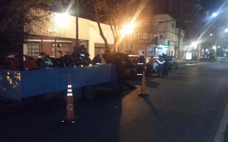 Secuestraron más de 15 motos durante operativo vial