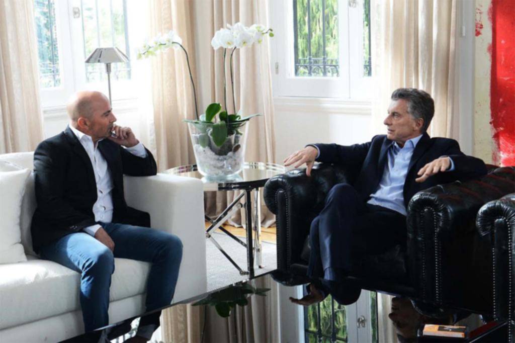 Macri almorzó con Sampaoli