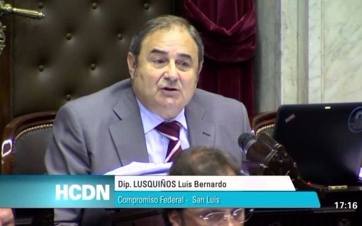 Falleció el Diputado Nacional Luis Lusquiños   