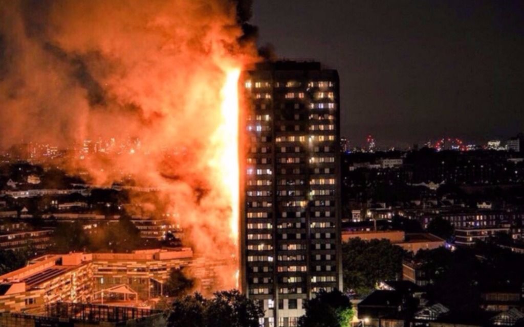 Son 58 las personas que murieron en el incendio de Londres según reveló la policía británica