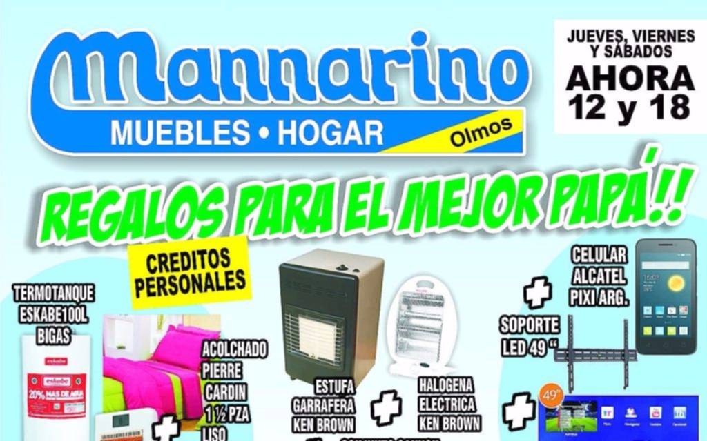 Mannarino te espera con grandes regalos para papá