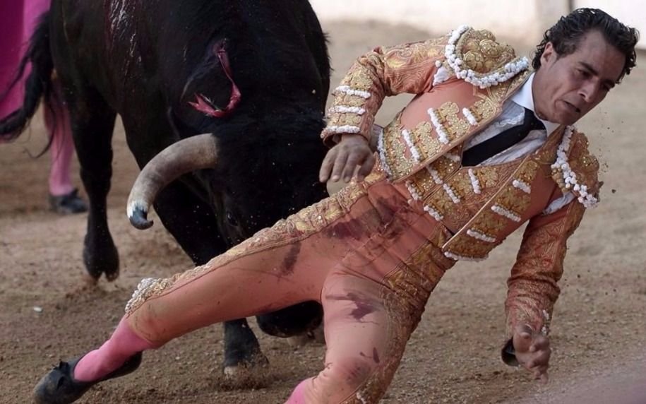 Murió torero español al recibir una cornada un pulmón