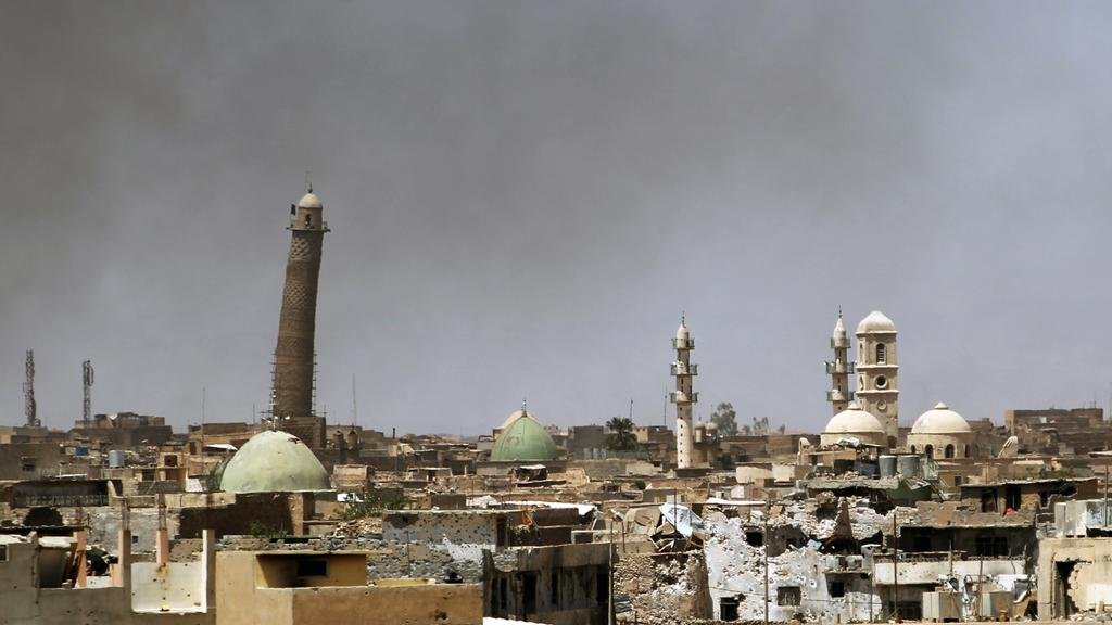 El ISIS voló la mezquita de Irak donde proclamó su califato
