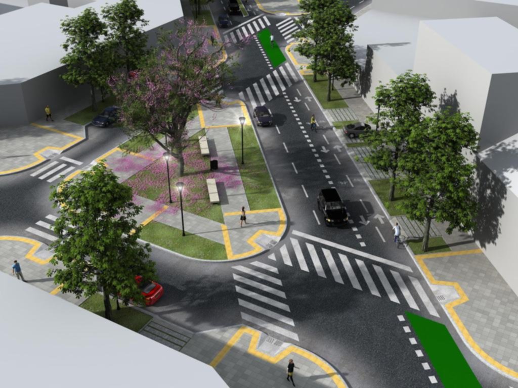 Con ciclovías y más verde, renovarán la diagonal 76