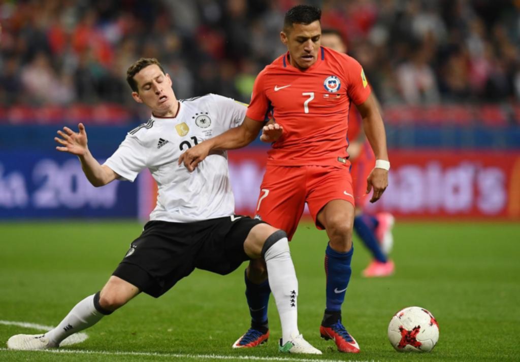 Chile y Alemania, a un paso de semis