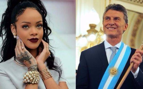 La respuesta de Macri al cuestionamiento de Rihanna sobre la educación 