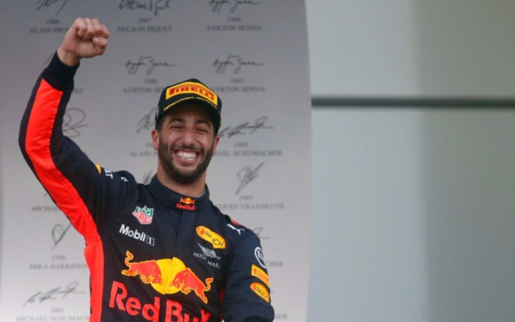 Fórmula 1: el Gran Premio de Azerbaiyán fue para Ricciardo