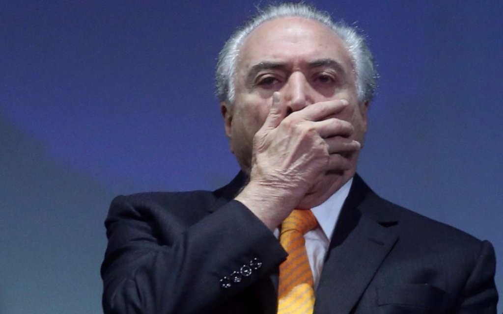 La fiscalía de Brasil denunció a Temer por corrupción