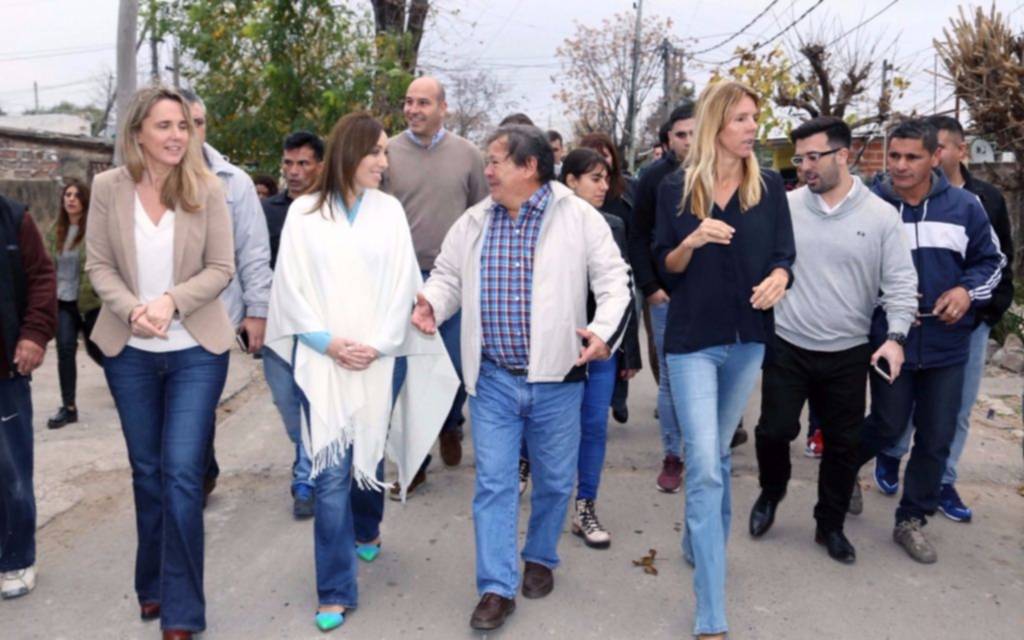 Vidal junto a Molina recorrieron el barrio "Los Álamos"