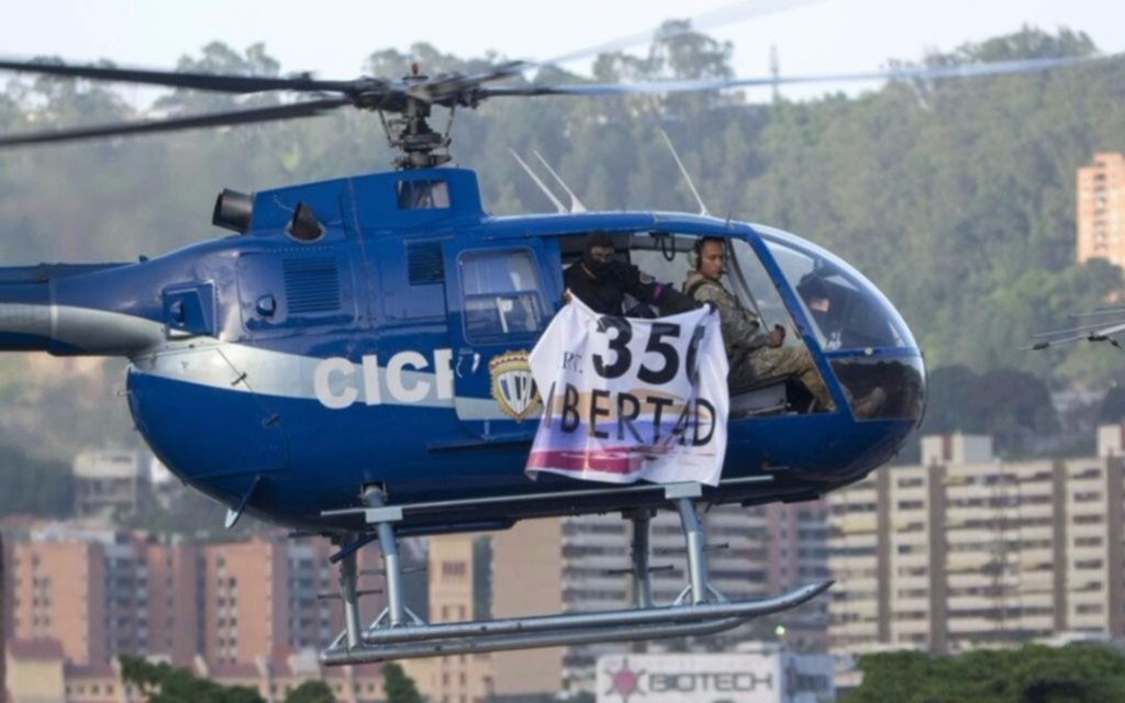 Venezuela: quién es el piloto del helicóptero que sobrevoló el máximo tribunal de ese país