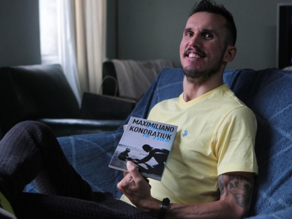 Maxi Kondratiuk presenta su libro