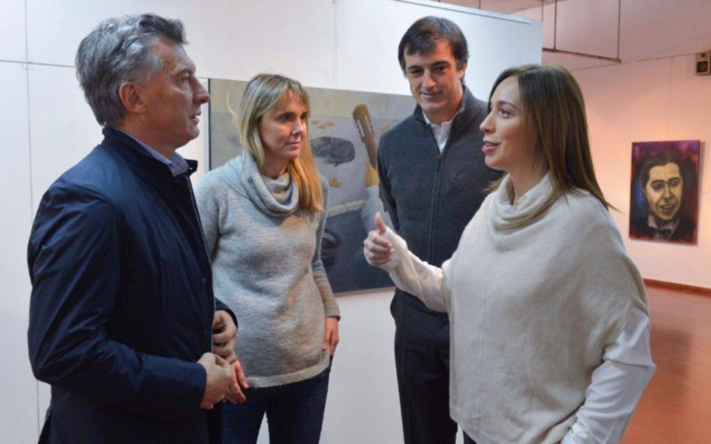 Macri y Vidal se mostraron con Bullrich y González en Luján