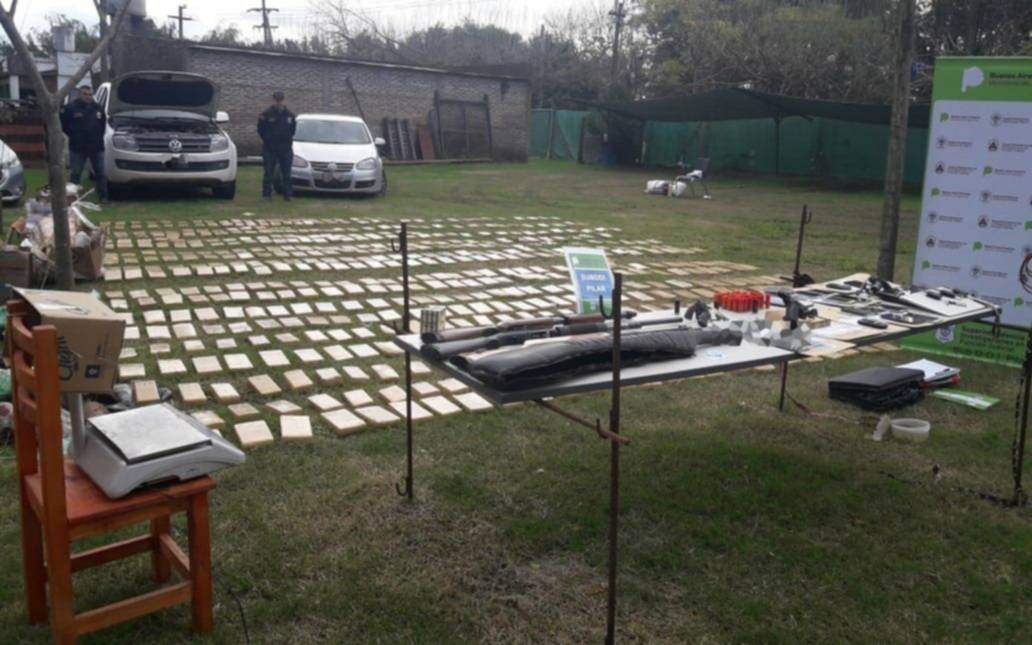 Secuestran casi media tonelada de marihuana que era trasladada en una 4x4